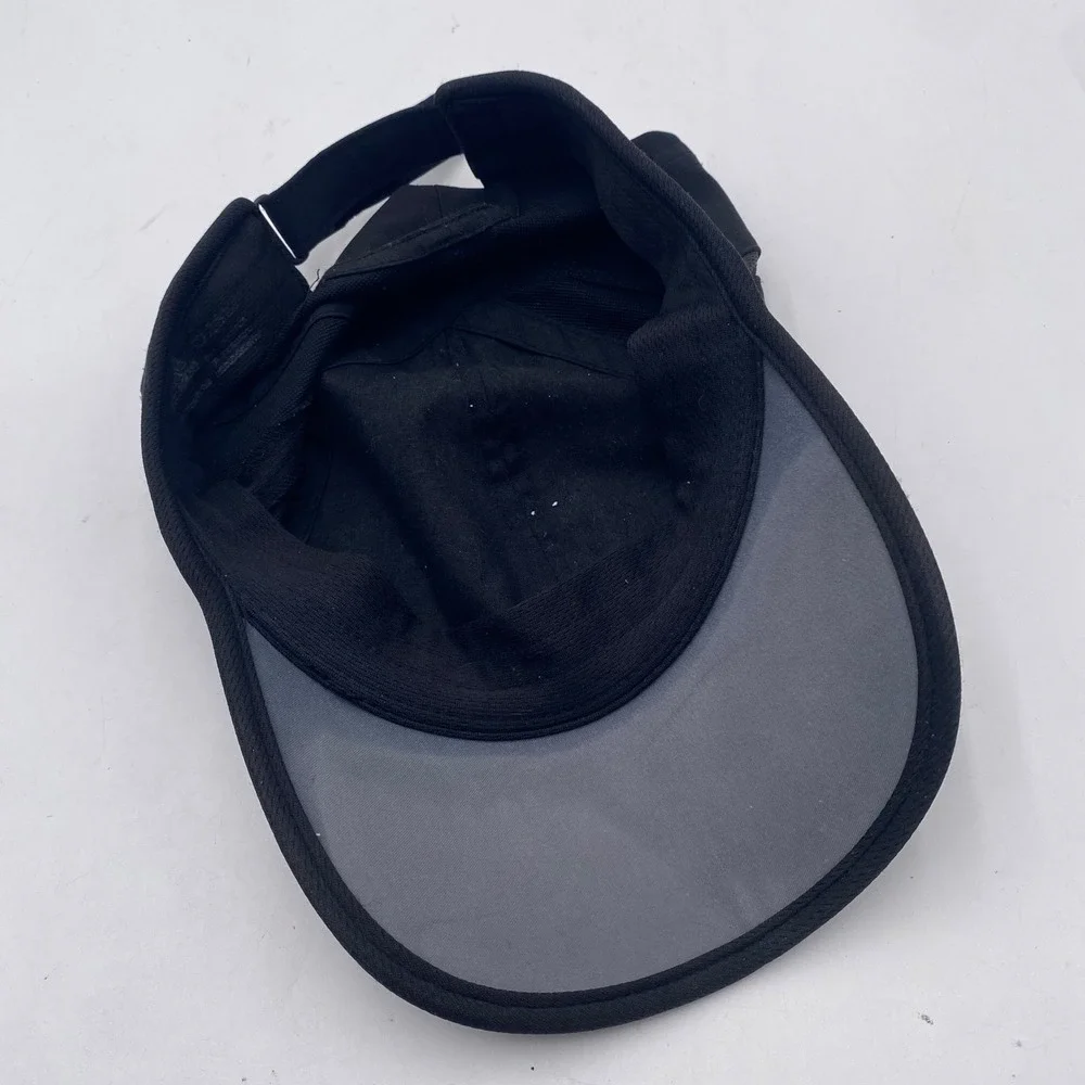 Adidas Climalite Performance Baseball Hat Mens OSFM Black Embroidered Logo Sport